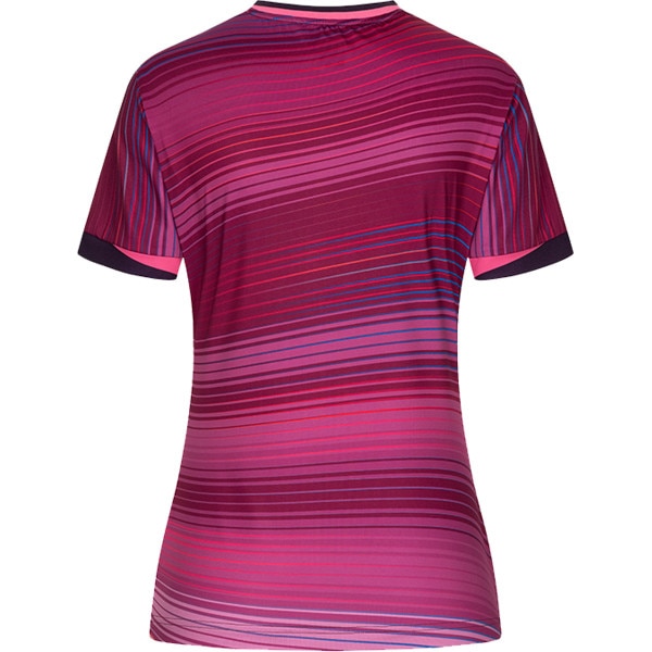 Butterfly Nagano Lady Shirt - Purple - Back